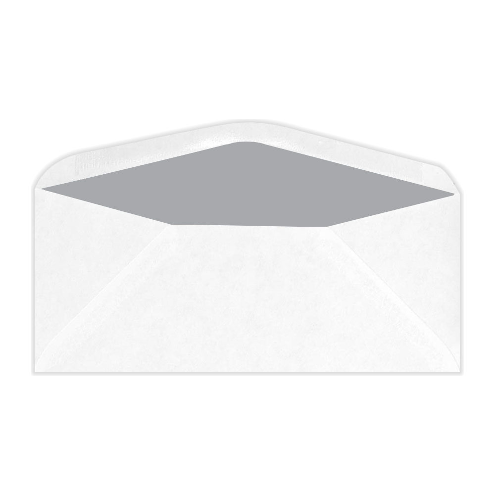 #10 envelope black security tint