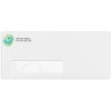 #10 peel and seal window envelope printed