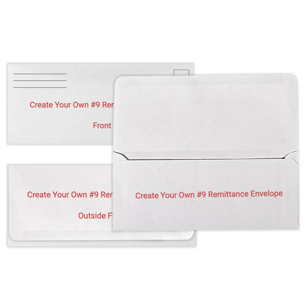 #9 Design Your Own Remittance Envelopes