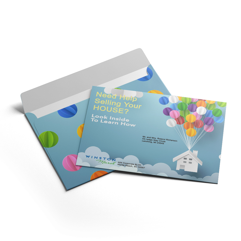 6 x 9 Standard Print and Convert Envelopes