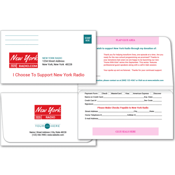 #6 3/4 Remittance Envelopes: Design Your Own | MoreWithPrint