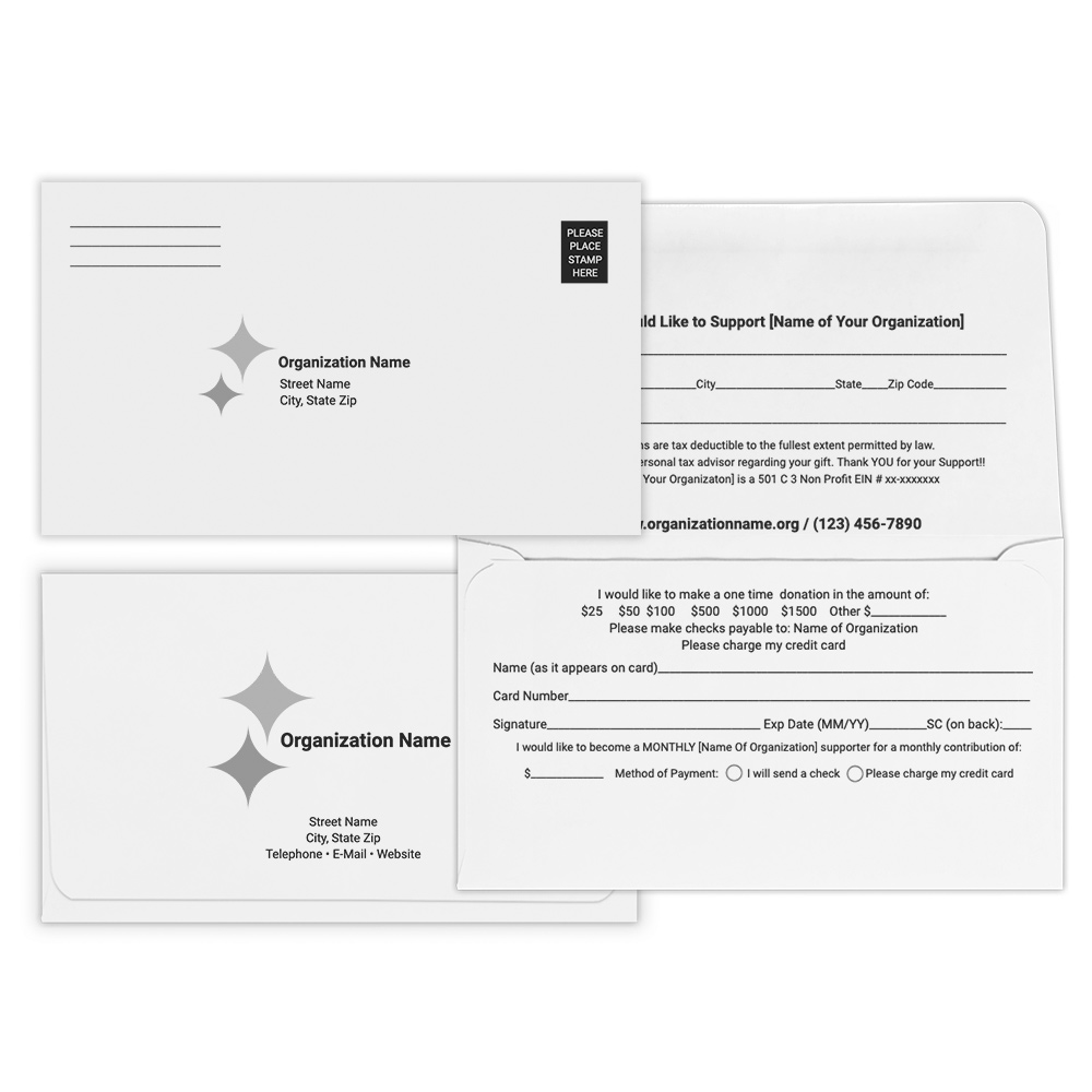 #6 3/4 Remittance Envelopes - General Fundraising