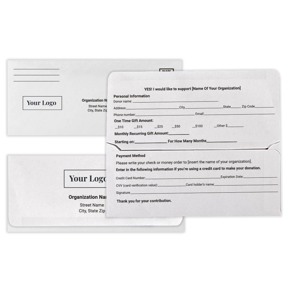 #9 Brand Recognition Remittance Envelopes