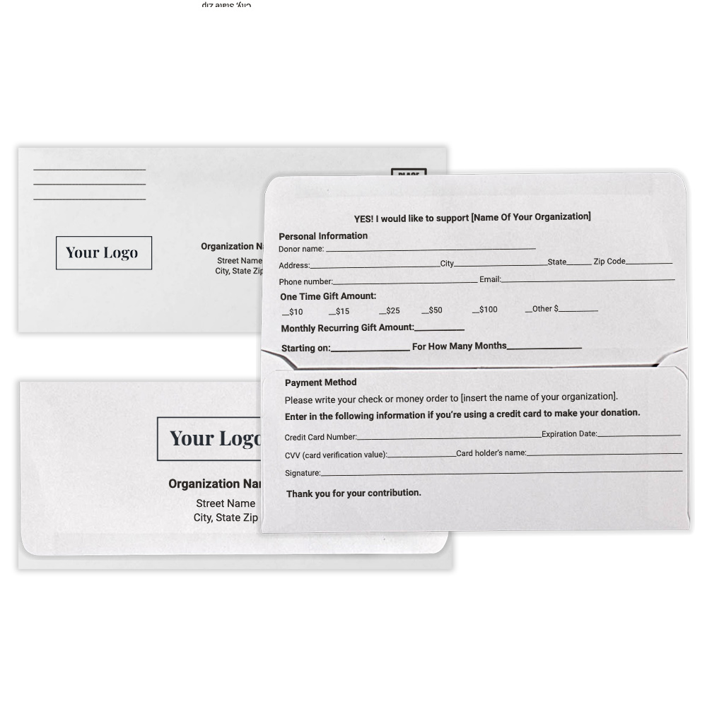 #9 Remittance: Brand Recognition Envelopes