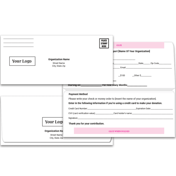 Brand Recognition #9 Remittance Envelopes