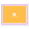 Womens Fold Over Stationery Notecards A2 - Pineapple