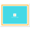 Womens Fold Over Stationery Notecards A2 - Pineapple