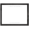 Womens Flat Notecard Stationery A2 - Watercolor Border