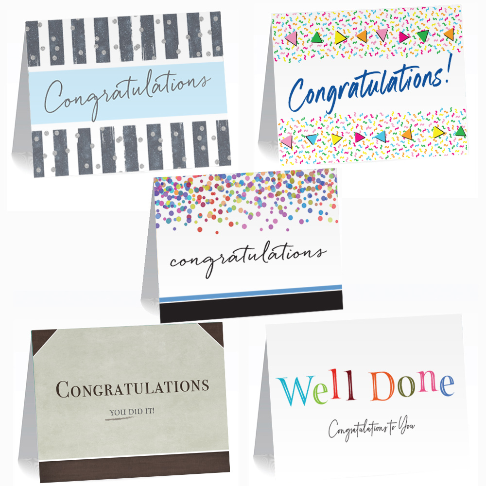 Congratulatory Greeting Card Sets