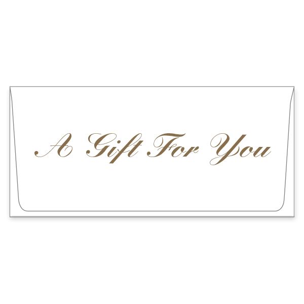 A Gift for You Currency Envelope