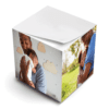 photo paper sticky note cube father new baby grandmother
