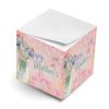 happy mothers day floral vase sticky note cube