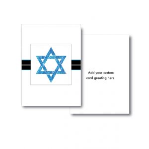 Star of David Corporate Holiday Cards
