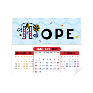 Sticky Calendar Mock Up HOPE