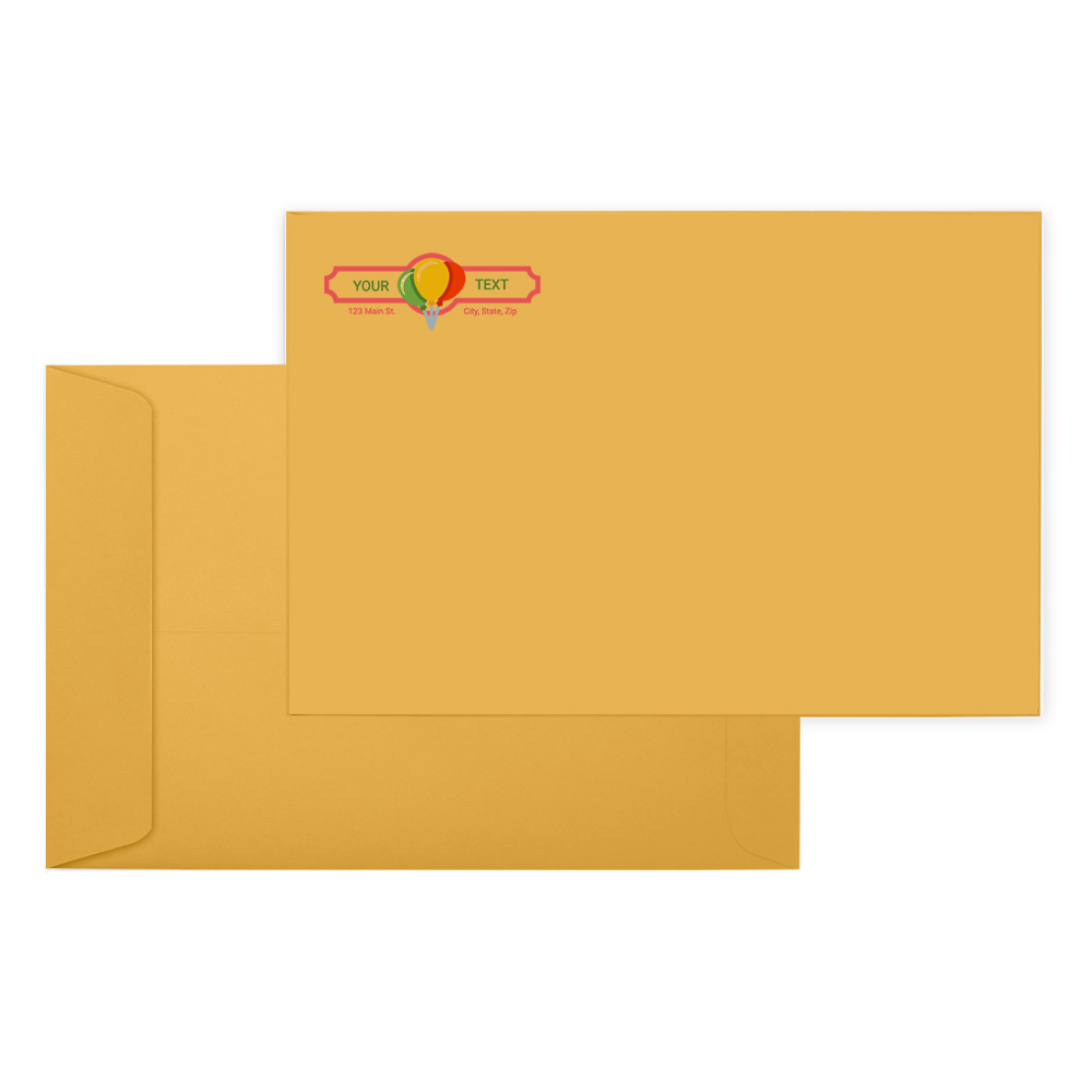 6 x 9 Catalog Open End Envelopes