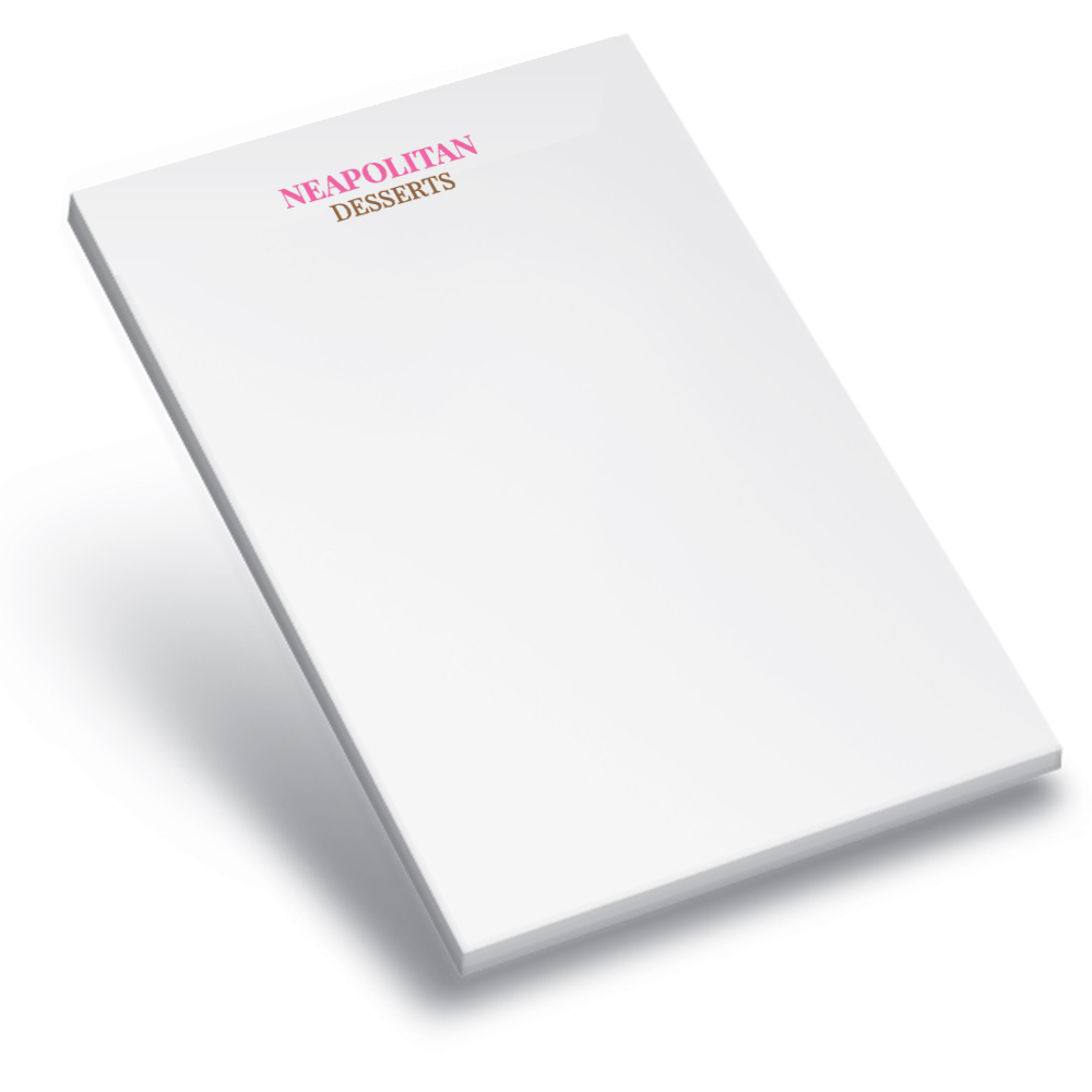 Scratch Pad, White, 6 x 4 - 100/Case