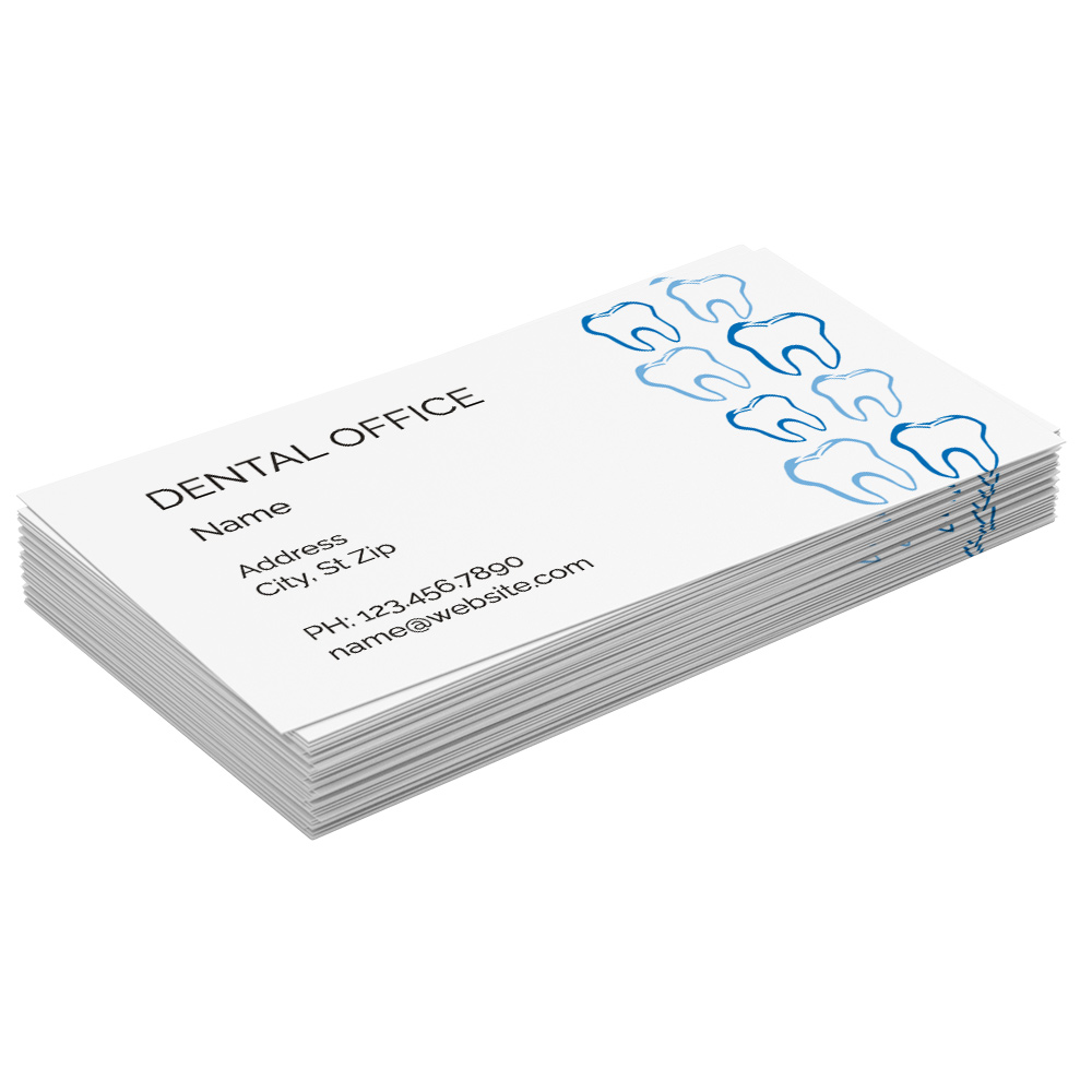 dental office appointment cards