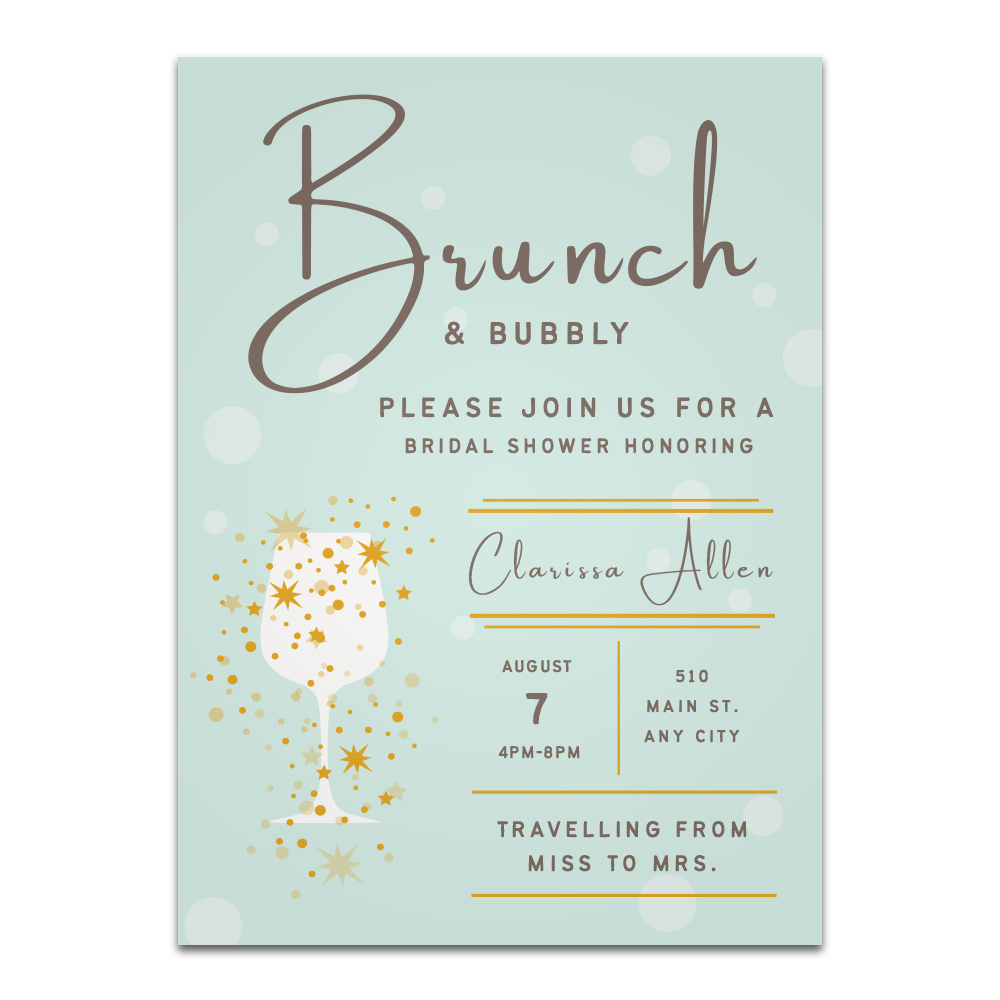 bridal shower invitation