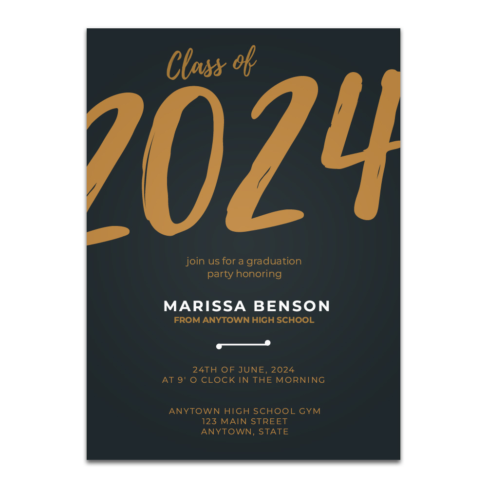 graduation party invitation