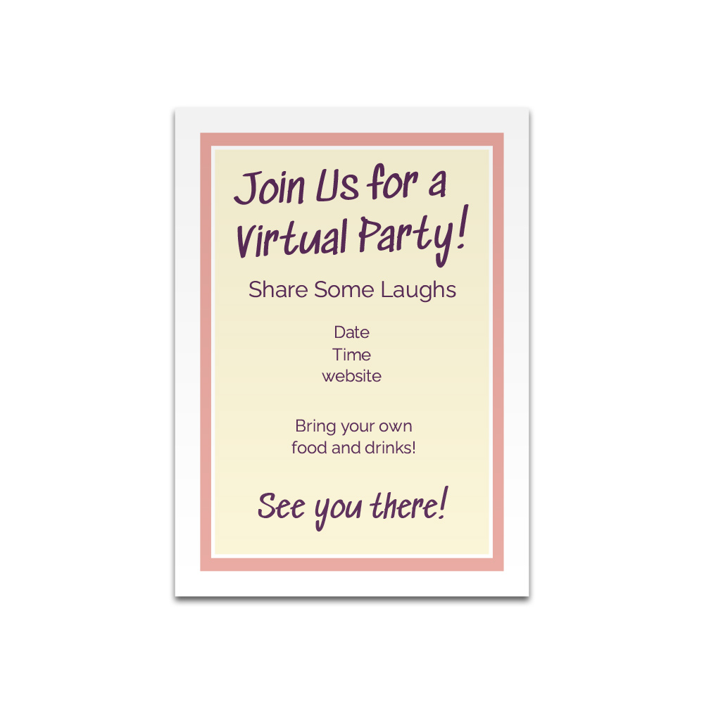 Virtual Party Invitation