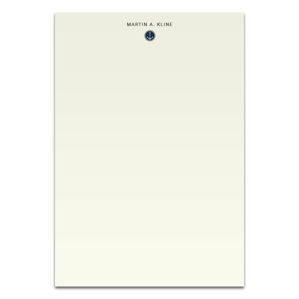 Cream Anchor Monarch Letterhead